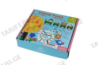Stamp Paint Art Set — ბეჭდებით ხატვის არტ-ნაკრები