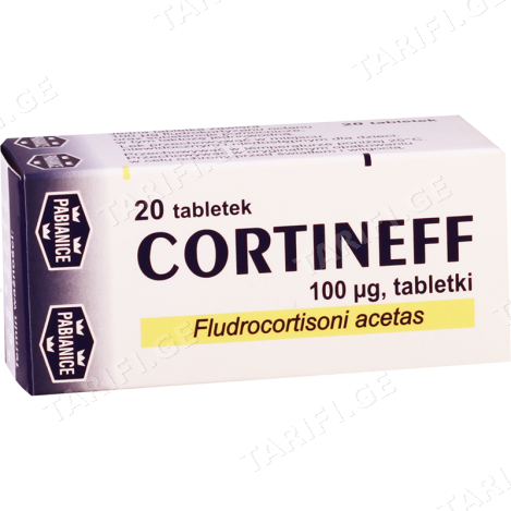კორტინეფი ტაბ.100მკგ.N20 (1X20)