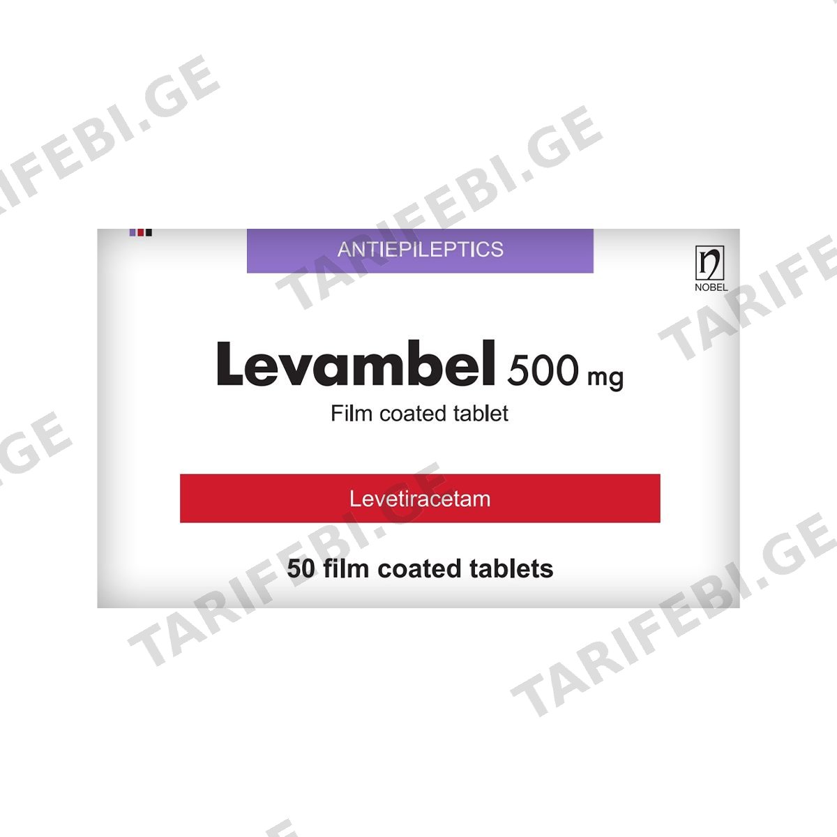 ლევამბელი - Levambel 500მგ 50 ტაბლეტი