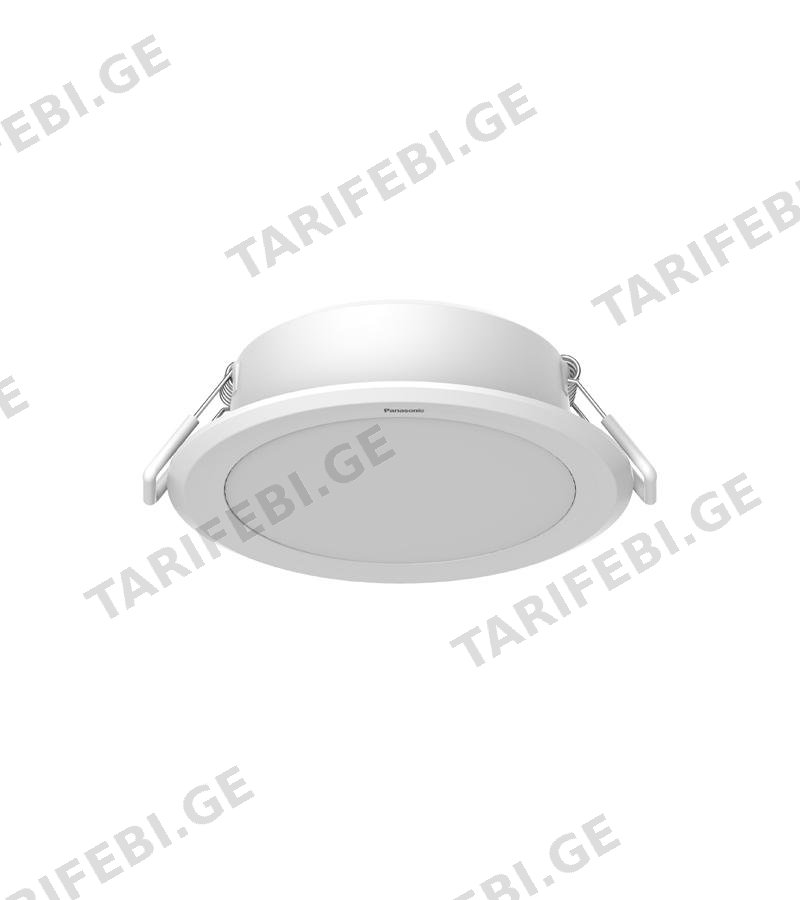 განათება ”LED ჩასასმელი მრგვალი 3000K 8.5 W NNV70031WE1E Panasonic