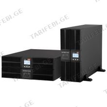 უწყვეტი კვების წყარო 2E SD6000RT, 6kVA, LCD, RT4U, USB, RS-232, Terminal in/out, UPS, Black