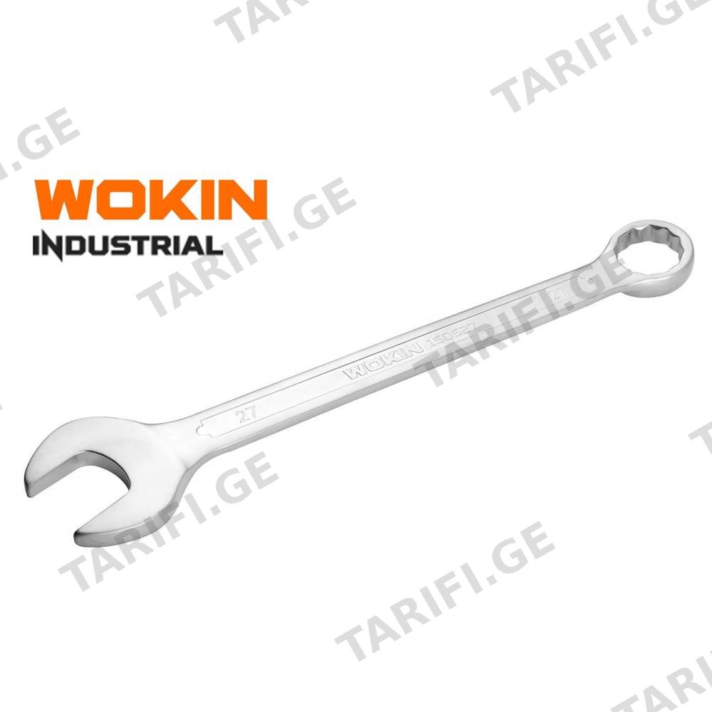 კომბინირებული ქანჩის გასაღები Wokin 150514, 14MM, Combination Wrench (INDUSTRIAL), Silver