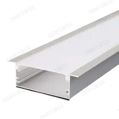 ლედ ლენტის პროფილი V-TAC 2000 50 20 მმ ვერცხლის ფერი 23179