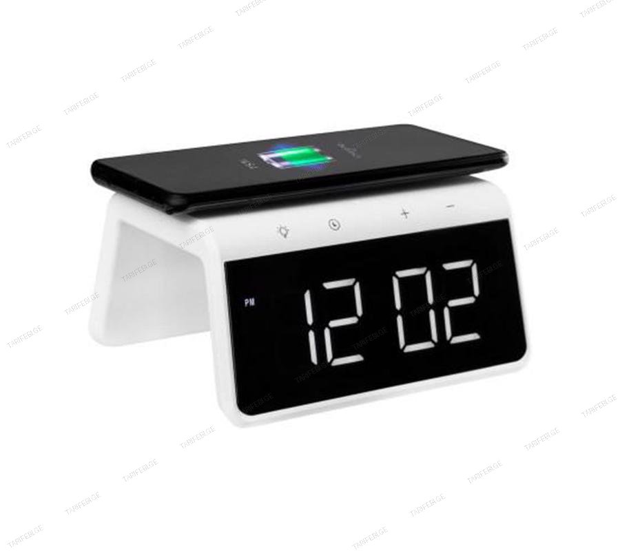 Smart Desktop Clock Gelius Pro Time Bridge + Wireless Charge GP-SDC01