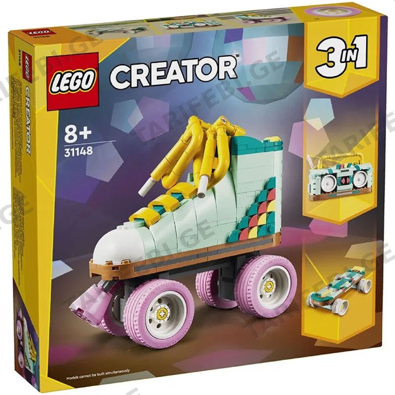 ასაწყობი კონსტრუქცია CONSTRUCTOR LEGO CREATOR RETRO VIDEOS