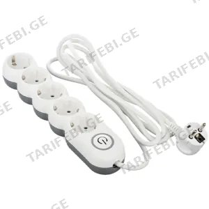 2E U05VESM3W 5 socket 3m