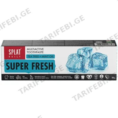 კბილის პასტა SPLAT DAILY SUPER FRESH (100 ML)