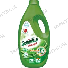 ტანსაცმლის სარეცხი გელი Grunwald Universal 3.7 ლ