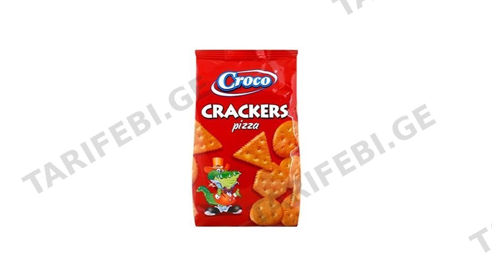 კრეკერი /კროკო პიცის არომატით/ 100 გრ/ Cracker /Croco pizza flavor/ 100 gr