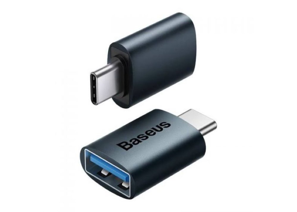 Baseus Ingenuity Series Mini OTG Adaptor Type-C to USB-A 3.1 Black ZJJQ000001