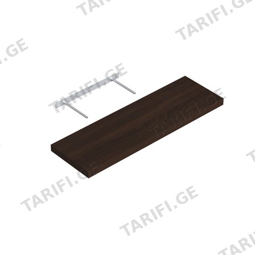 თარო დაფარული სამაგრით ვენგე VELANO 65114 80x25