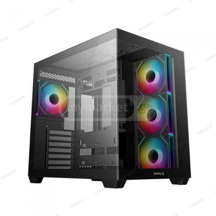 ქეისი CG530 4F Deepcool, ITX/Micro-ATX/ATX , USB3.0×2