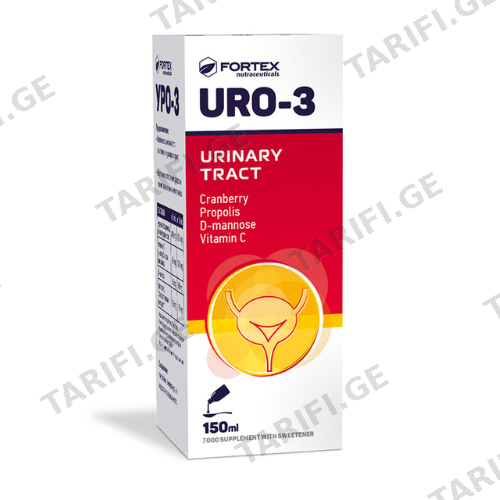 უროსამი (ურო-3) სიროფი 150მლ #1 0 Uro-3 syrup 150.0