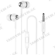 HOCO M70 Graceful universal earphones with mic White