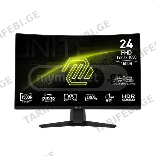 რკალური მონიტორი - Msi Mag 242C - 23.6 Inch / FHD / VA / 180