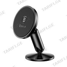 Baseus Bullet An On Board Magnetic Bracket SUYZD-01 Black მობილურის სამაგრი