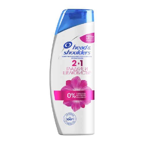 Hair shampoo 2/1 silk/Head & Shoulders/400 ml