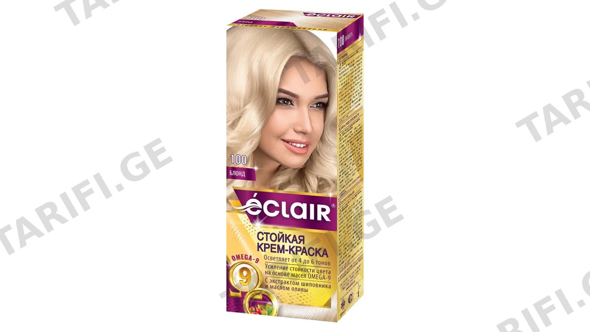 ეკლარი თ/ს Omega 9 3411 ბლონდი N100 *