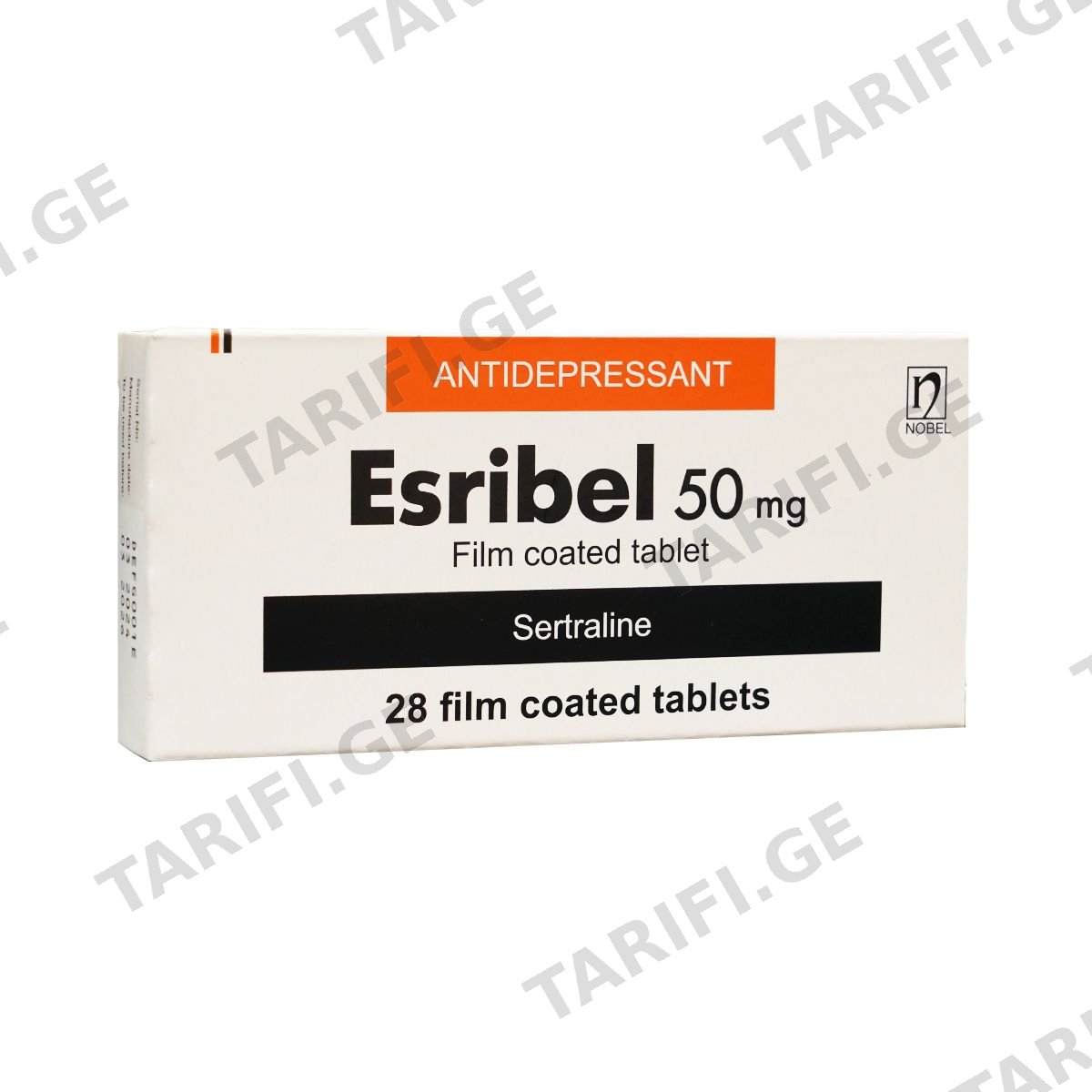 ესრიბელი - Esribel 50მგ 28 ტაბლეტი
