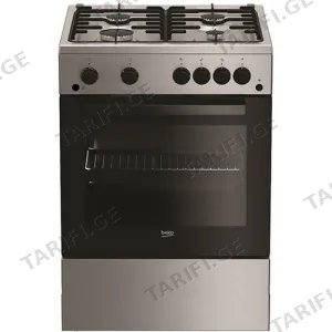 გაზქურა Beko FSGT62110DXO