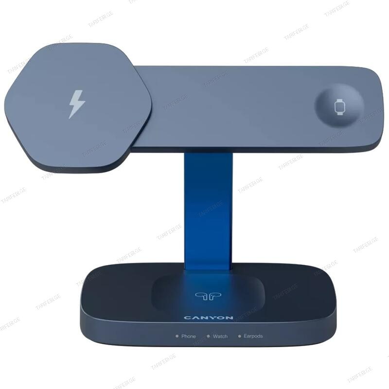 Canyon Wireless Charging Station Hexagon 310 Blue CNS-WCS310DGBL