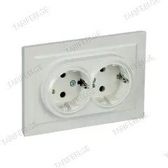 როზეტი IEK RS12-3-BrZh 2 BRITE 16A მარგალიტი