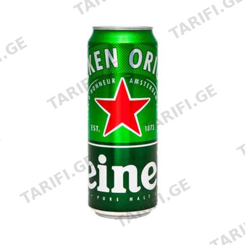ლუდი ქილა /Heineken/ 500 მლ