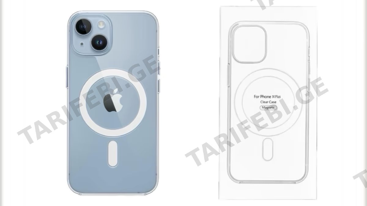 iPhone 14 Plus/14 Max Magsafe case გამჭვირვალე ქეისი