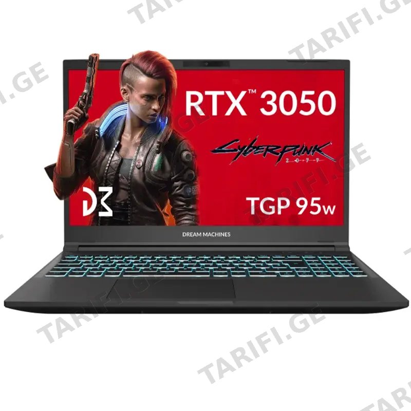 DREAM MACHINES Notebook RG3050-15UA71