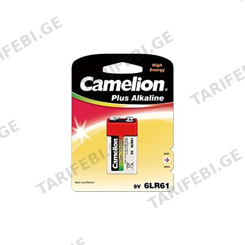 ელემენტი Camelion 6LR61 9V Plus Alkaline 1 ც