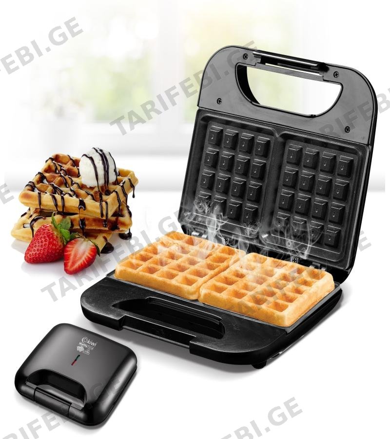 ვაფლის აპარატი - WAFFLE MAKER KSM 2405W Kiwi