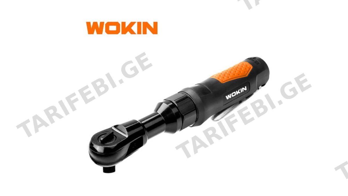 პნევმატური ქანჩდამჭერი Wokin 806012, 69NM, Air Ratchet, Black