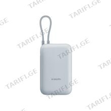 Xiaomi Power Bank 10000mAh BHR9072GL Blue პორტატული დამტენი