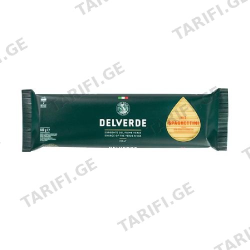 მაკარონი სპაგეტი N4 /Delverde/ 500გ