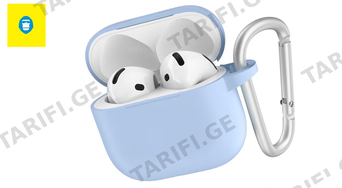 AirPods 4 Silicone Case - Sky Blue