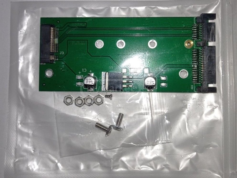 M.2 SSD to SATA  და M.2 SSD to USB 3.0 USB 2.0 Converte