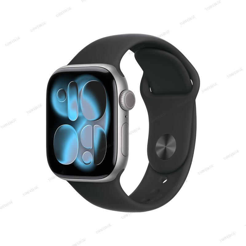 Apple Watch Series 11 GPS 42mm Space Grey Aluminium Case With Black Sport Band MEQW4 S/M