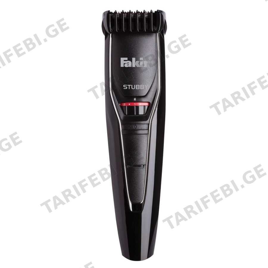 თმის საკრეჭი Fakir STUBBY BEARD TRIMMER-BLACK CHROME