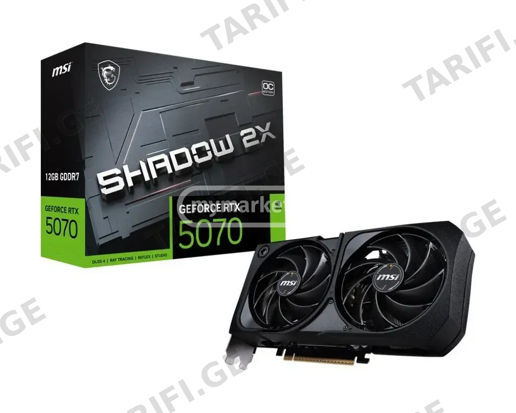MSI GeForce RTX 5070 12G SHADOW 2X OC GDDR7