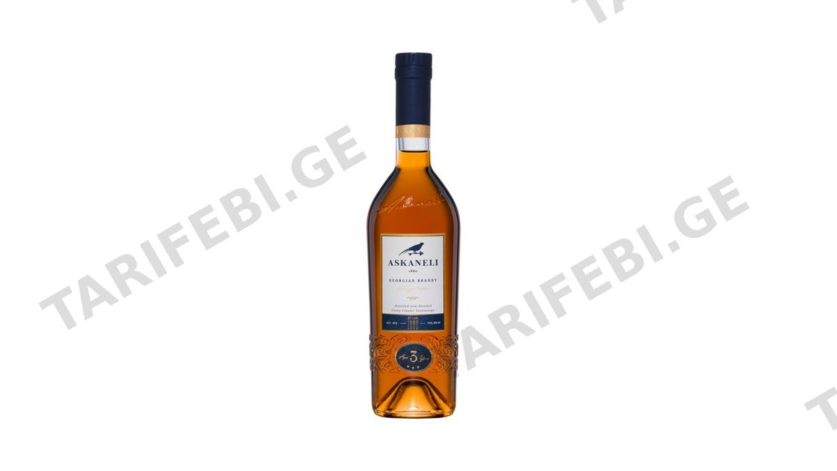 ასკანელი ბრენდი 3 წ 0.5 ლ