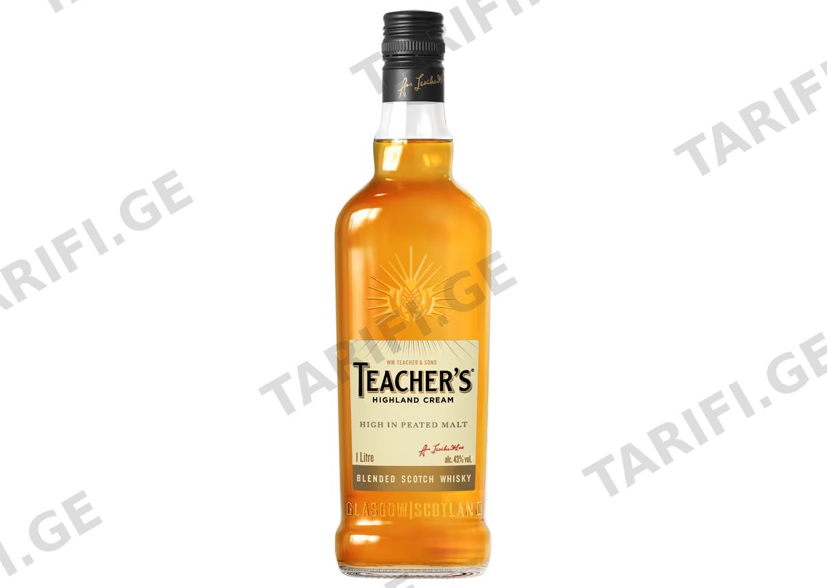შოტლანდიური ვისკი Teacher's - 1L