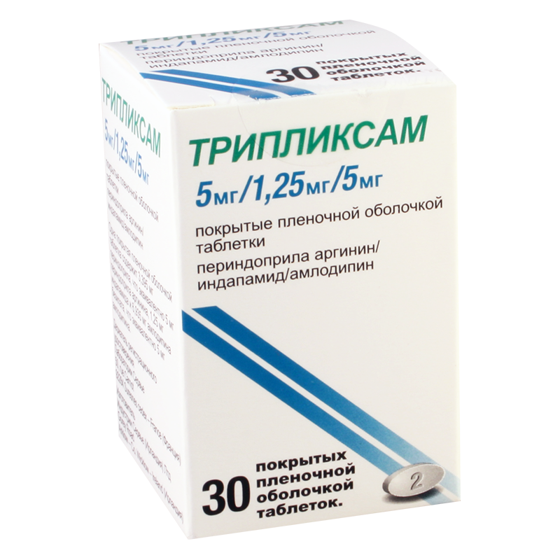 ტრიპლიქსამი 5მგ/1.25/5მგ#30ტ
