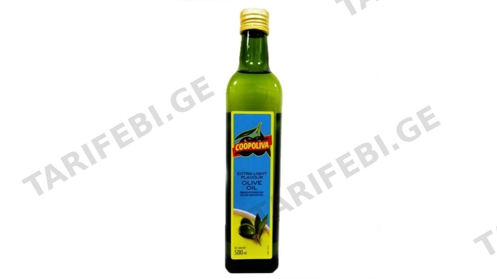კოპოლივა ზეითუნის ზეთი E.L. 500მლ