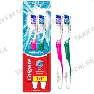 ქოლგეითი Whitening 1+1 კბილის ჯაგრისი