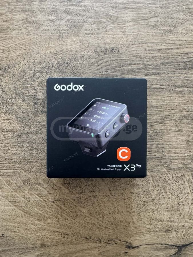 Godox X3Pro C Trigger For Canon ქენონის ტრიგერი