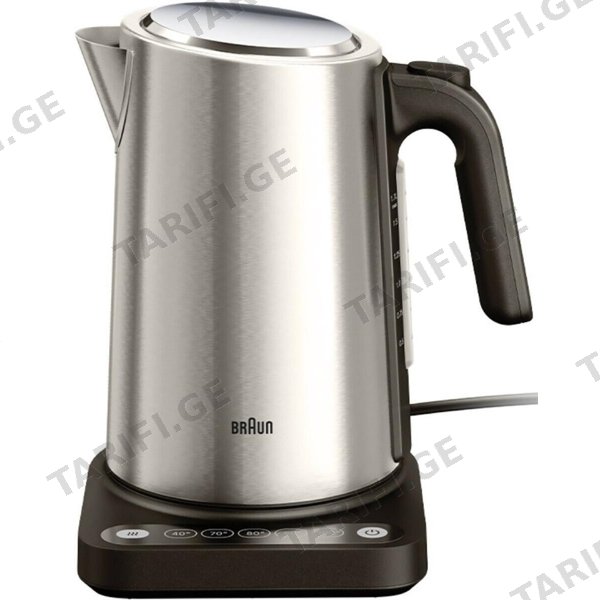 ელექტრო ჩაიდანი Braun WK5205BK