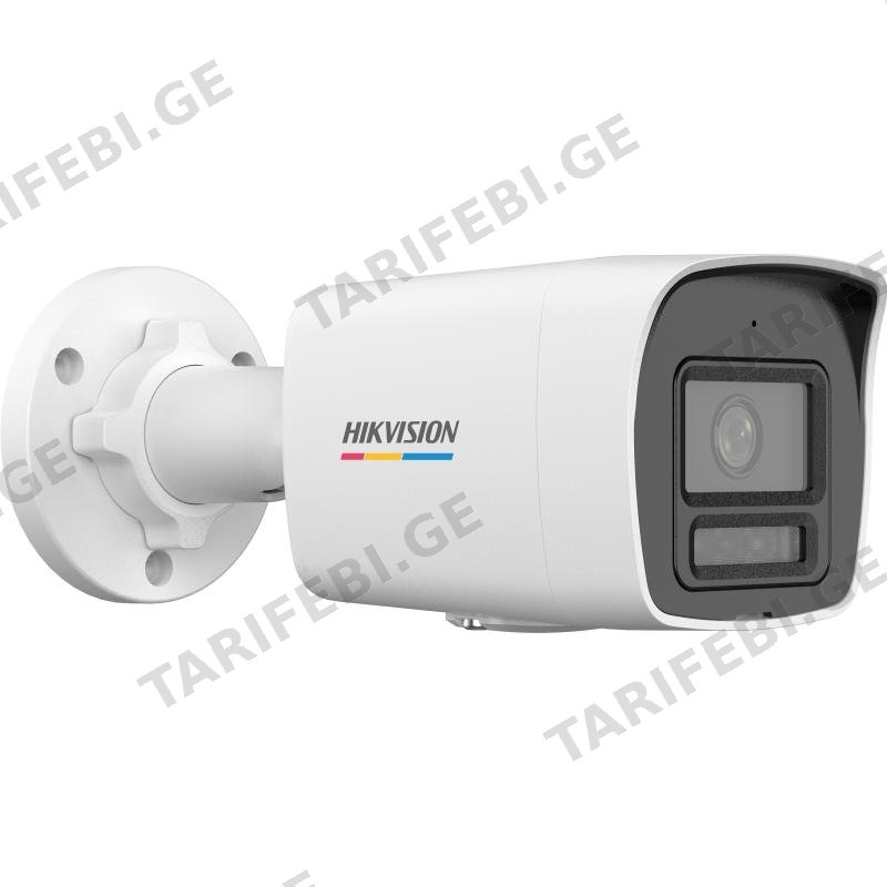 კამერა,IP, DS-2CD1067G2H-LIU(4mm)(O-STD),Bullet,IR30m,ColorVu,Smart Hybrid Light
