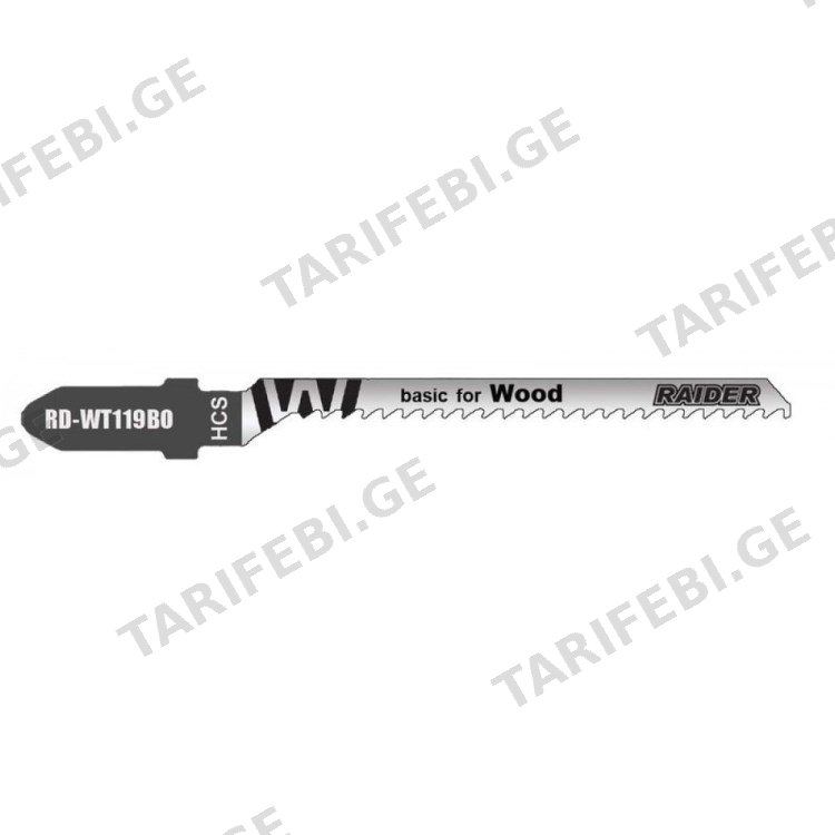 პირი ბეწვახერხის RD-WT101B T" 100x2.5mm 2ც