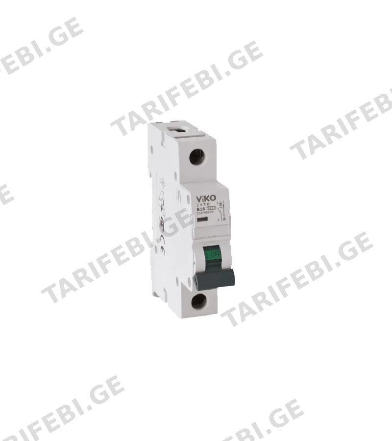 ელექტრო დამცველი 1*25A C 4,5 kA 4VTB-1C25 VIKO