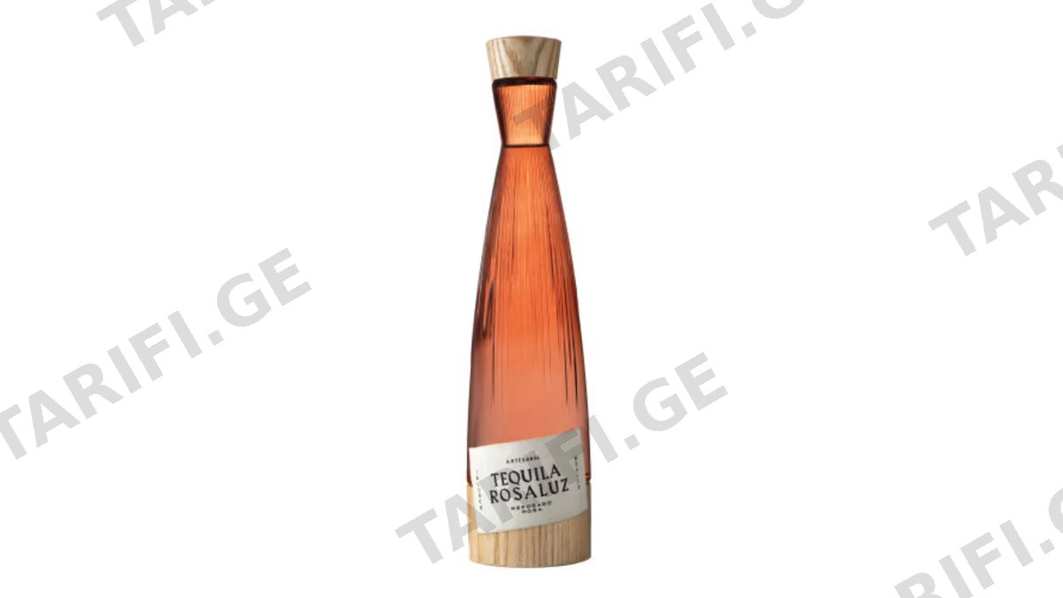არტესანული ტეკილა/ Rosaluz/ Reposado Rosa, 40%, მუხის კასრში დაძველებული/ 700 მლ